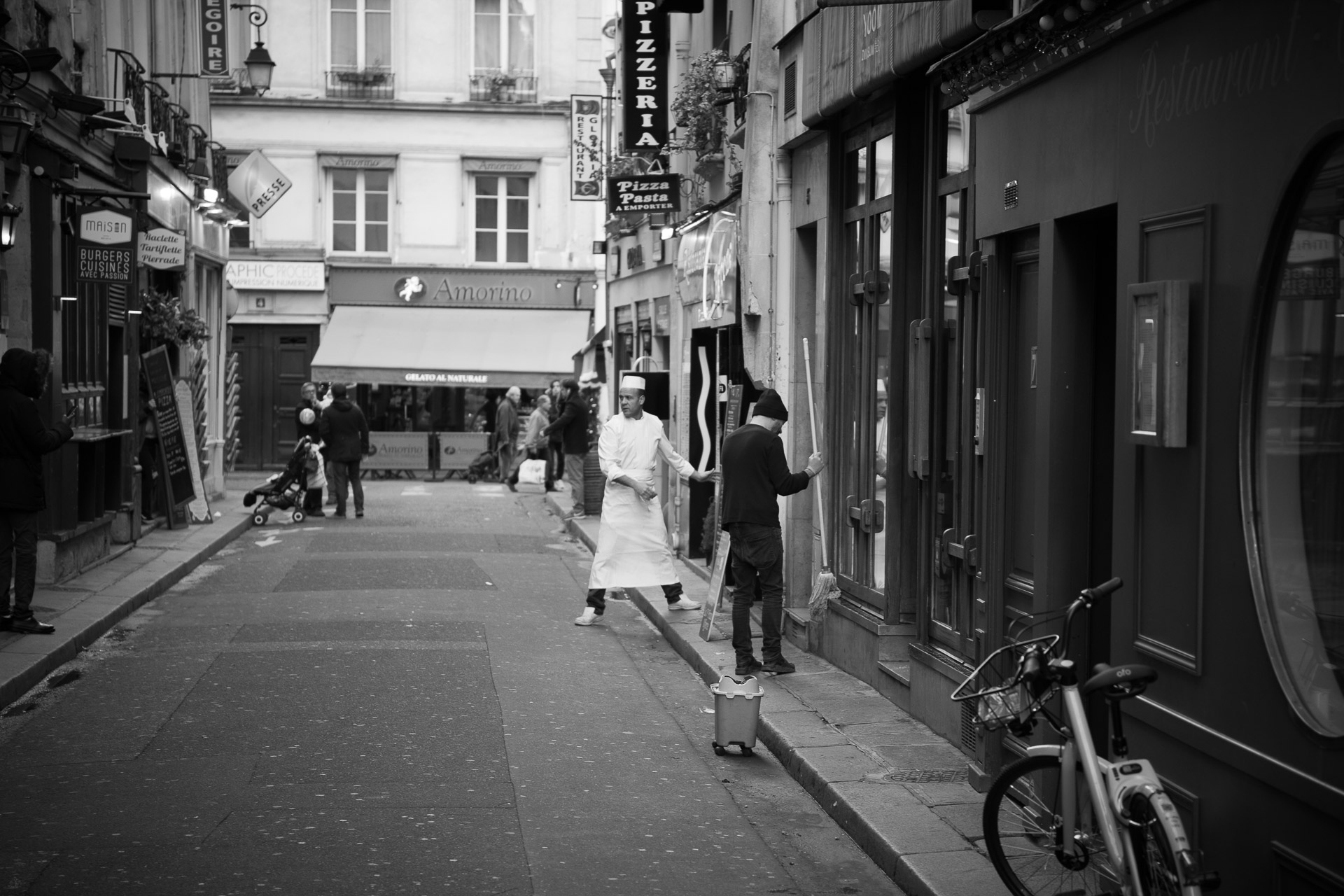 Before Opening - Photo taken in Paris, France, December 2017