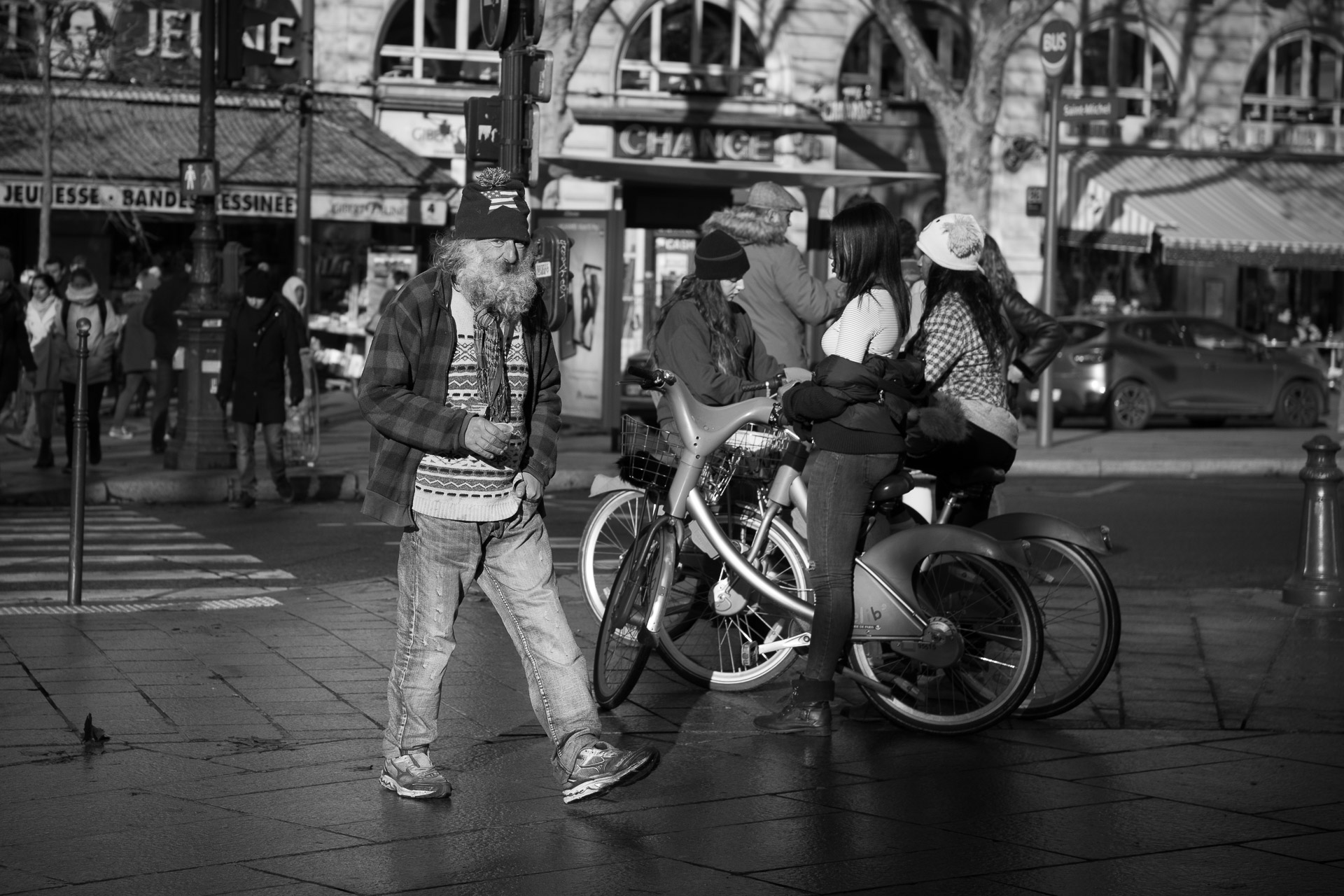 In The Light IV - Photo taken in Paris, France, December 2017