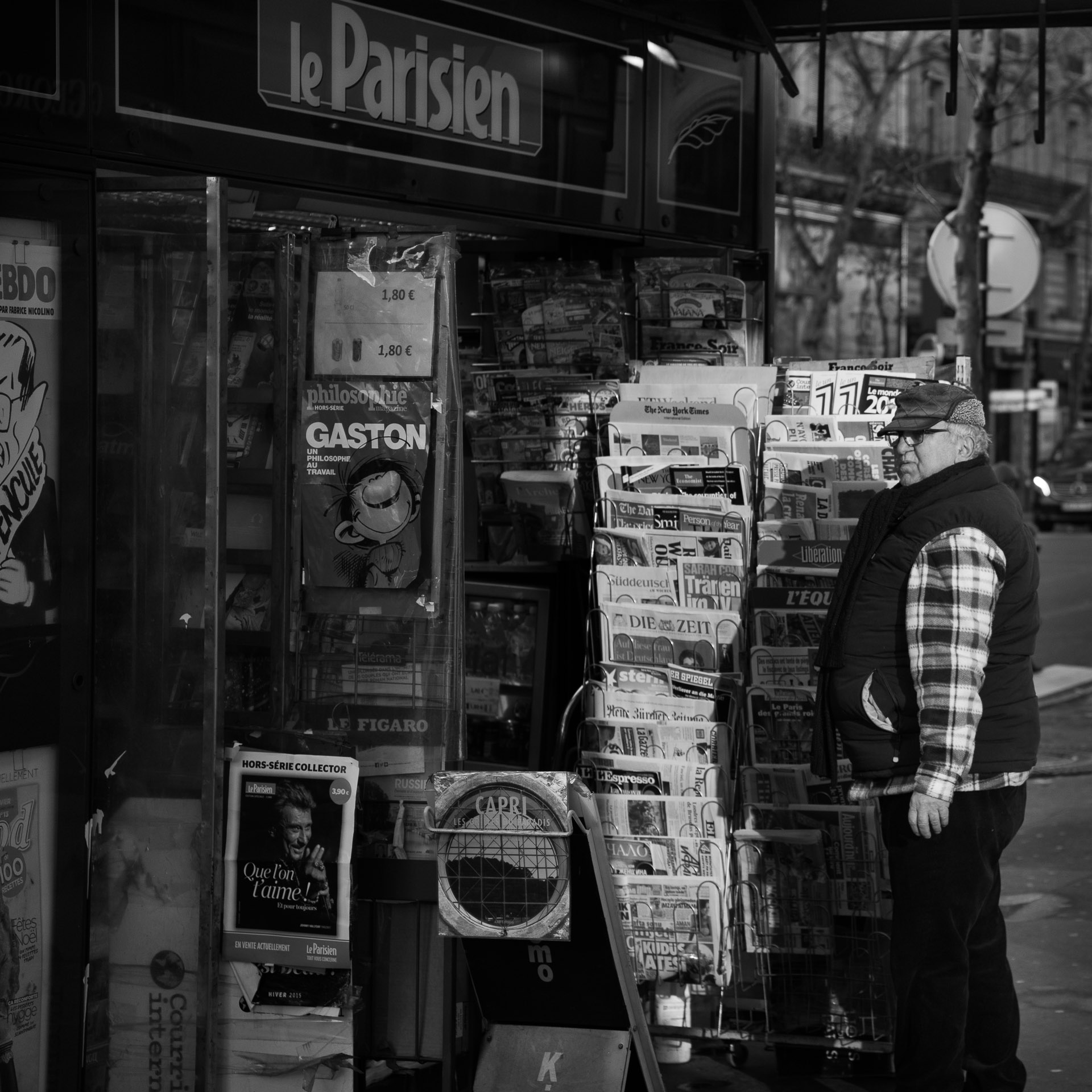 Le Parisien - Photo taken in Paris, France, December 2017